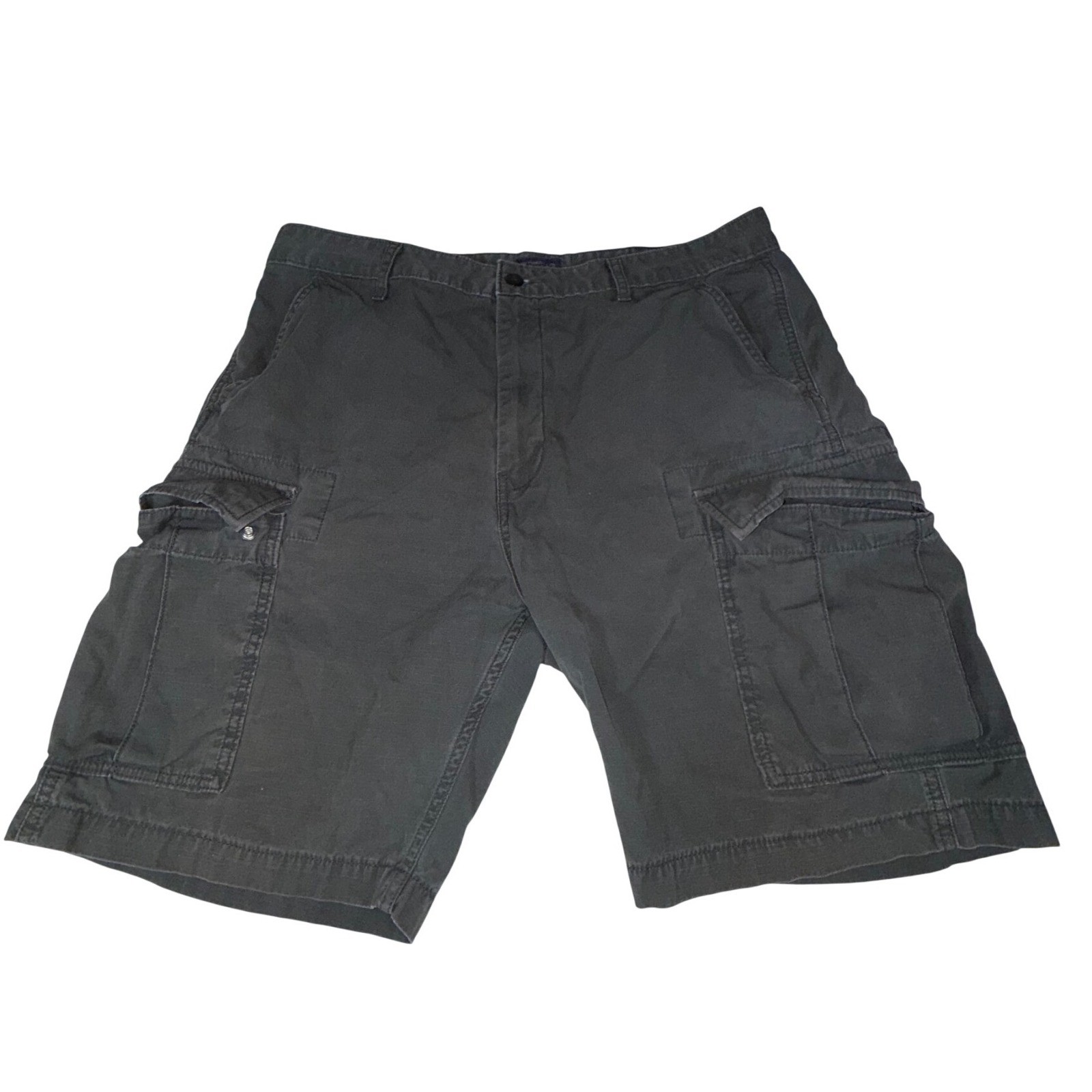 Levi's Mens W36 Carrier Cargo Shorts Graphite Ripstop WaterLess 23251-0060