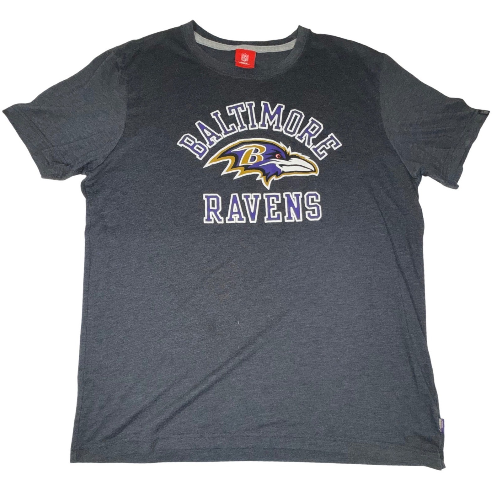 Nike Baltimore Ravens NFL T-Shirt Men XL Gray Graphic Tee Football