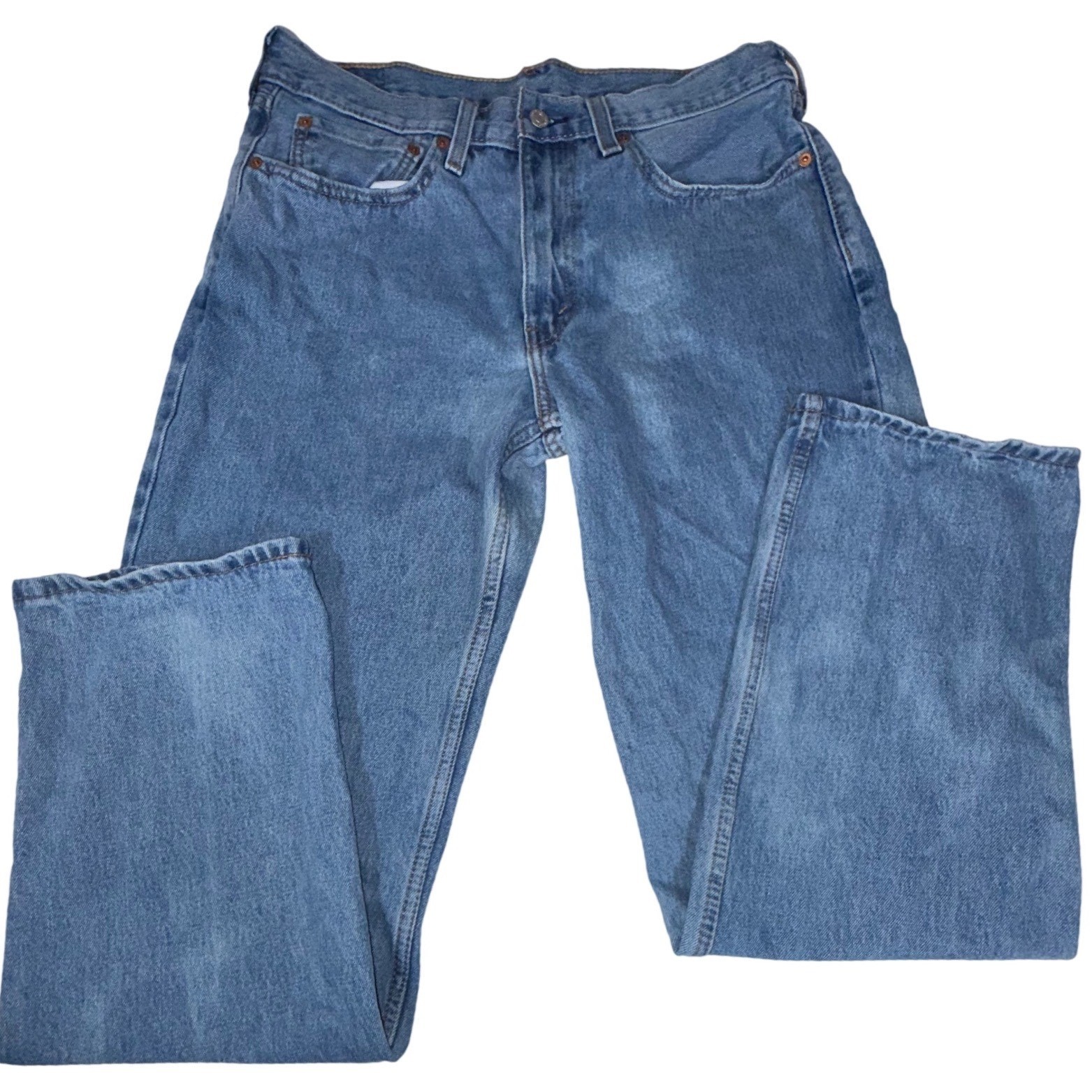 Levi's 550 Men's 34x32 Medium Wash Blue Relaxed Tapered Jeans 00550-4834