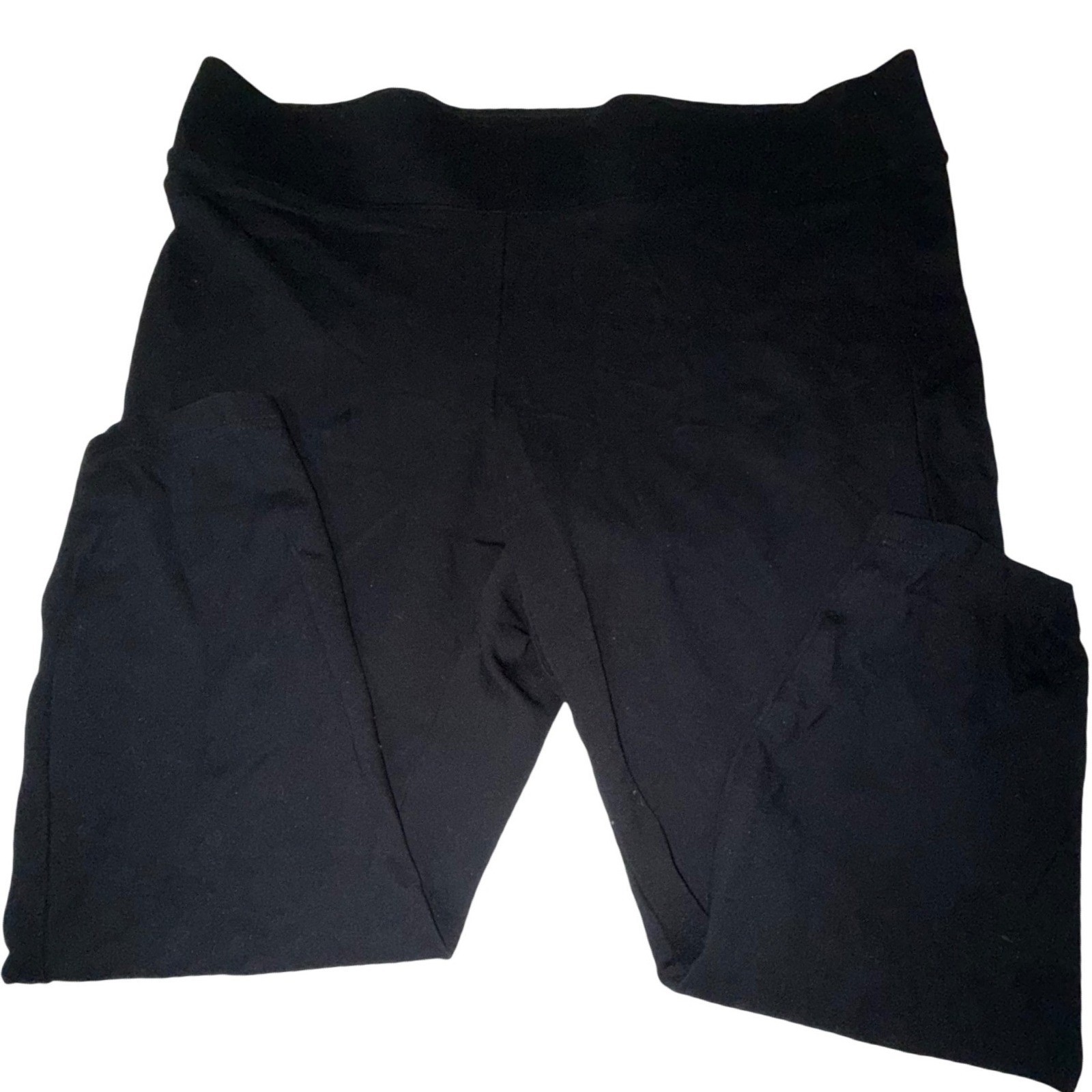 Torrid Pixie Ponte Pants Women's 3R 22/24 Black High Rise Cropped 21in
