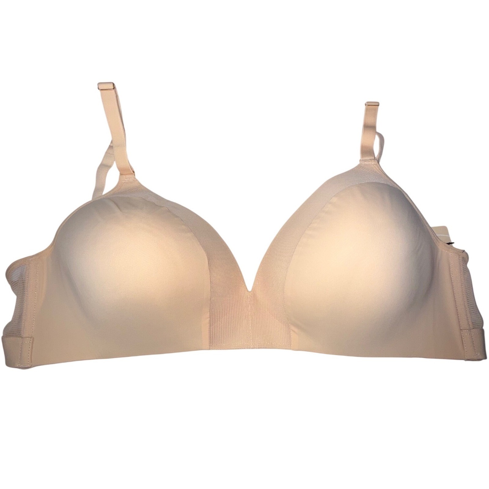 Lively 45576 Wireless Molded Bra 38DD Toasted Almond NWT Minor Mark