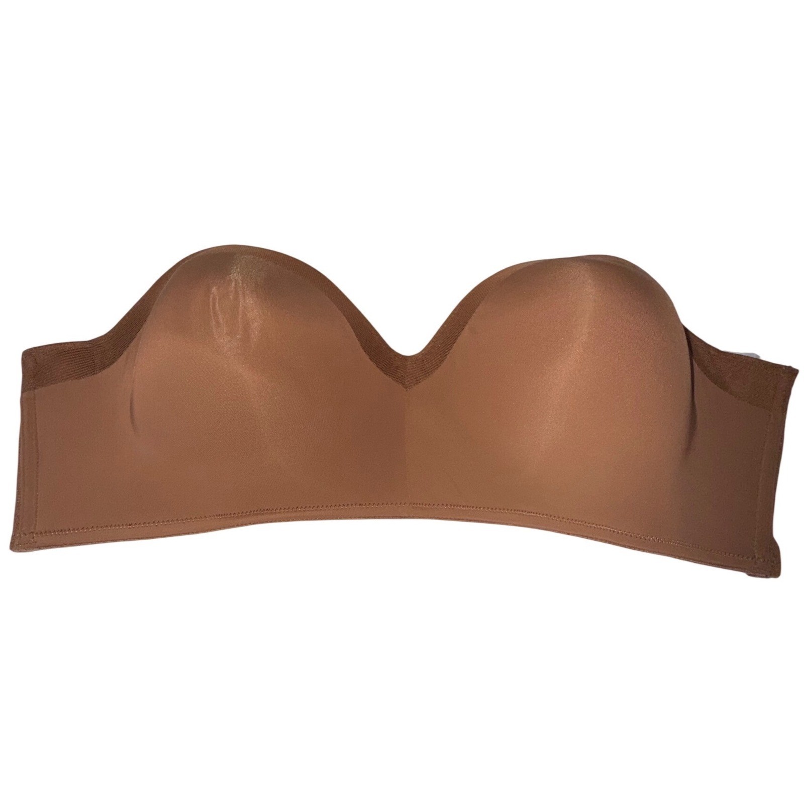 Lively No-Wire Strapless Multiway Bra 38DD Espresso Brown NWT 32213