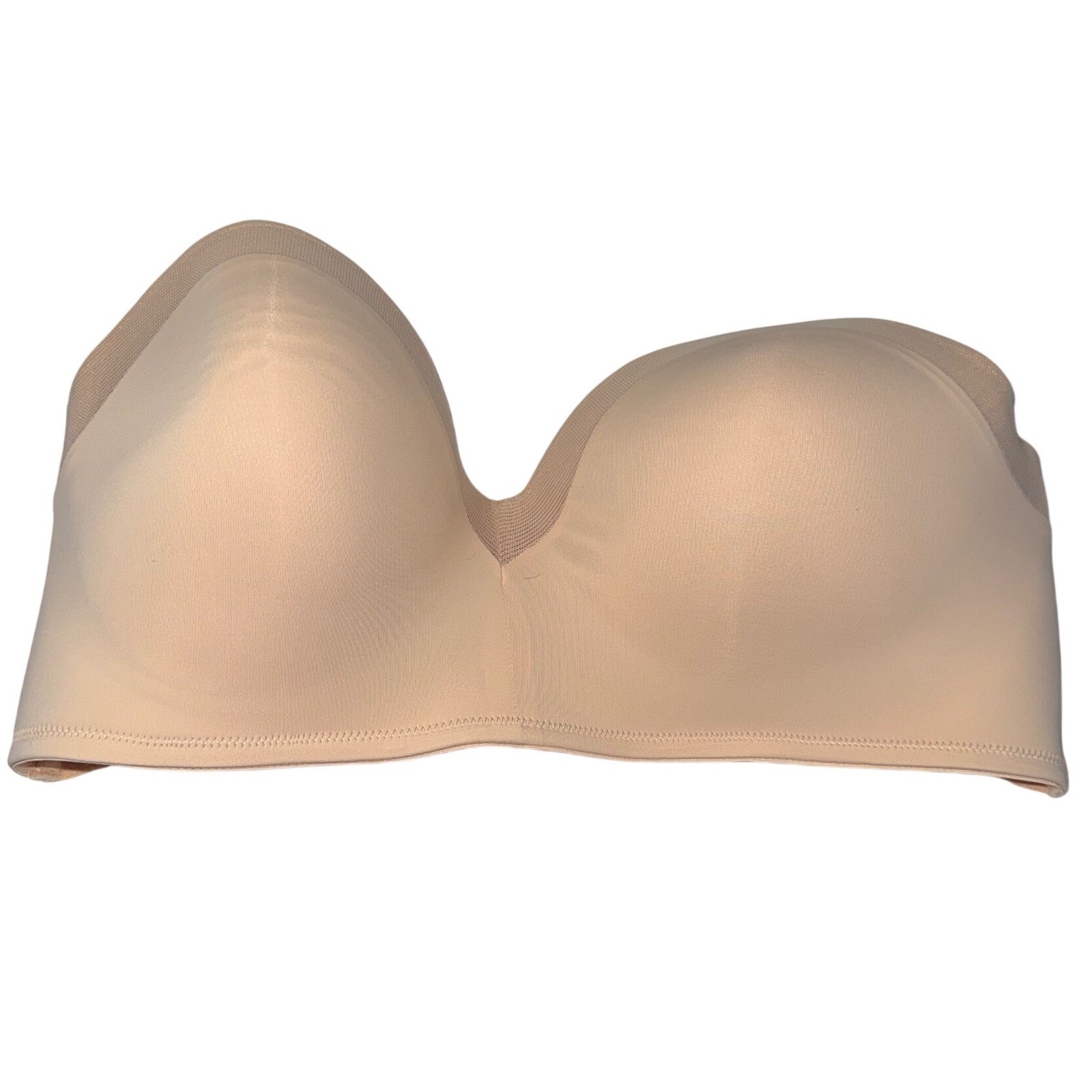 Lively 32213 No-Wire Strapless Bra 38D Toasted Almond Multiway NWT
