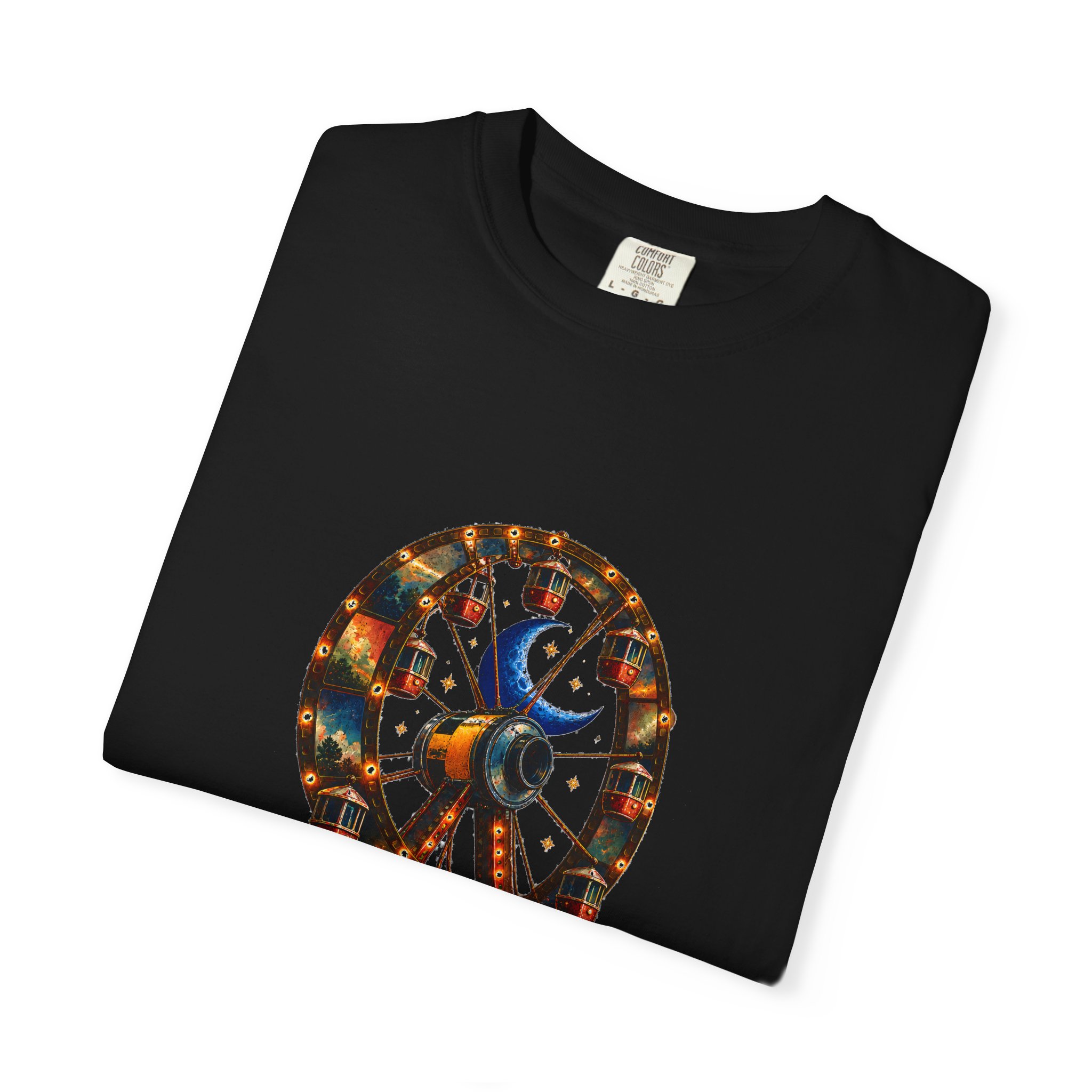 Starry Ferris Wheel Graphic Tee - Image 3