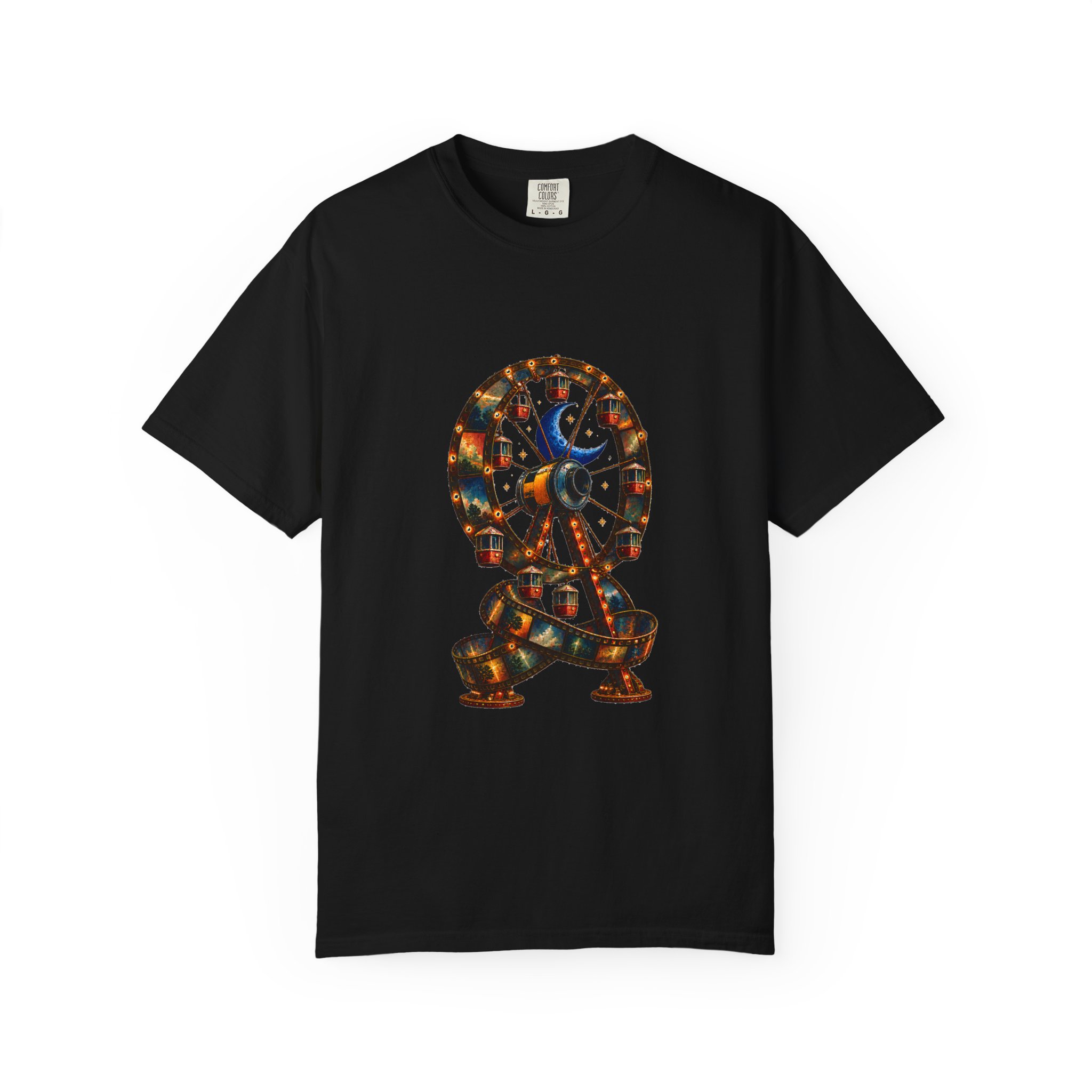 Starry Ferris Wheel Graphic Tee