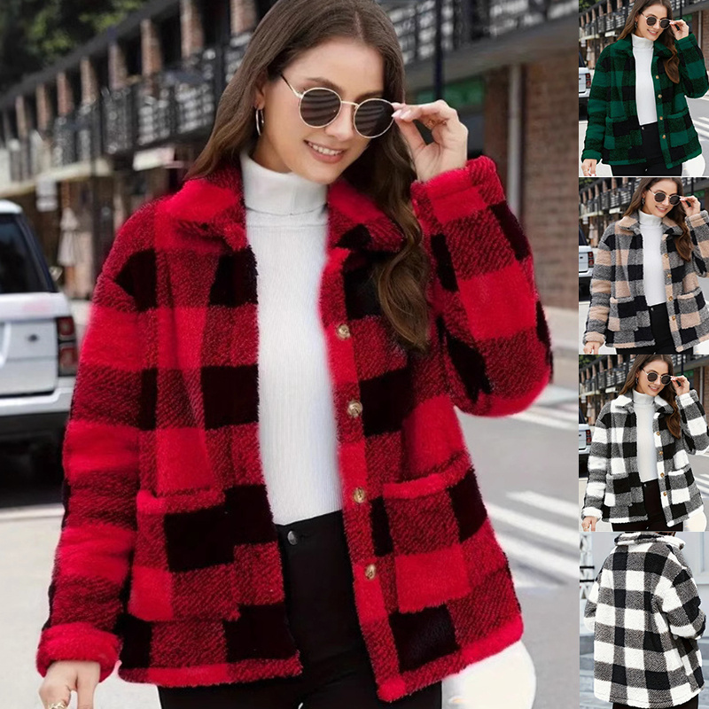 City Check Plaid Jacket