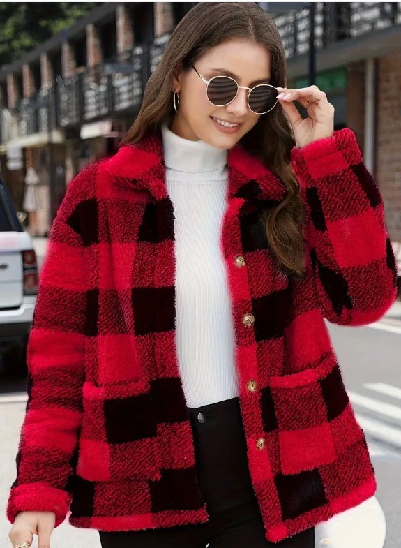 City Check Plaid Jacket - Image 2