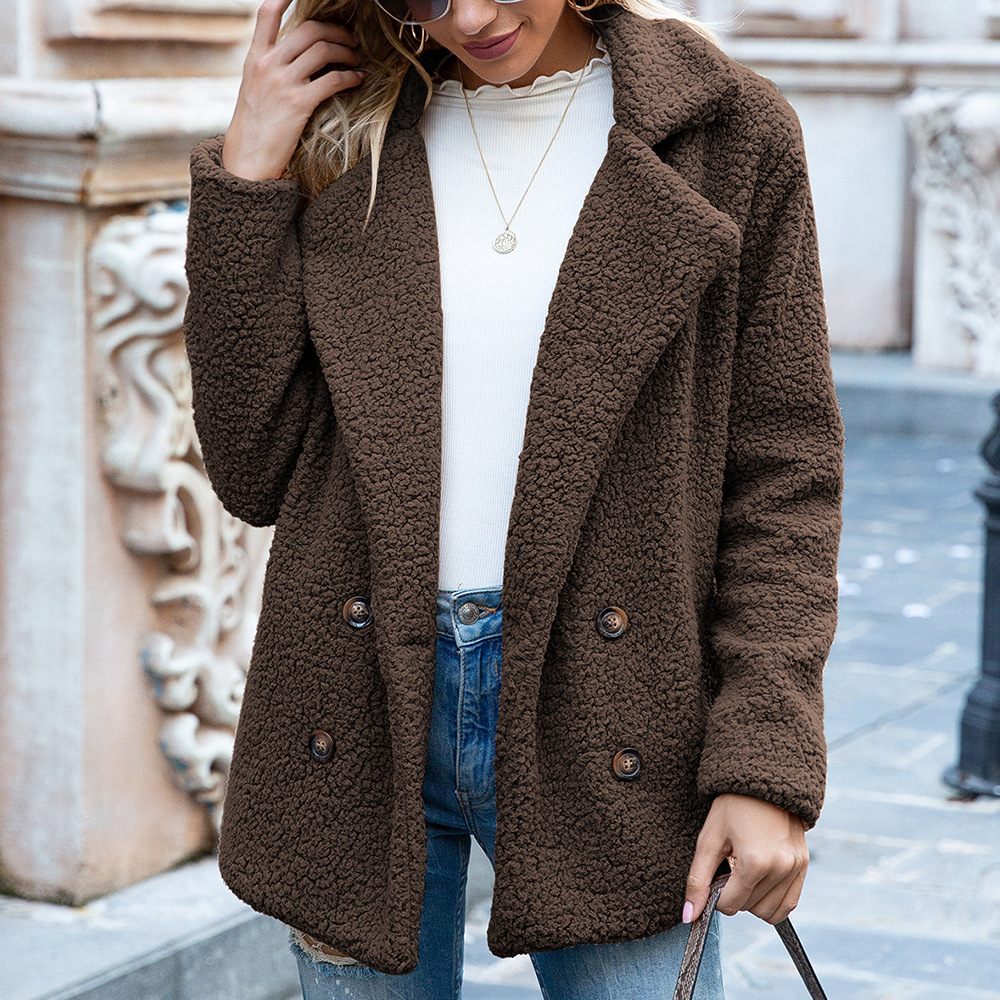 Harbor Teddy Jacket in Coffee