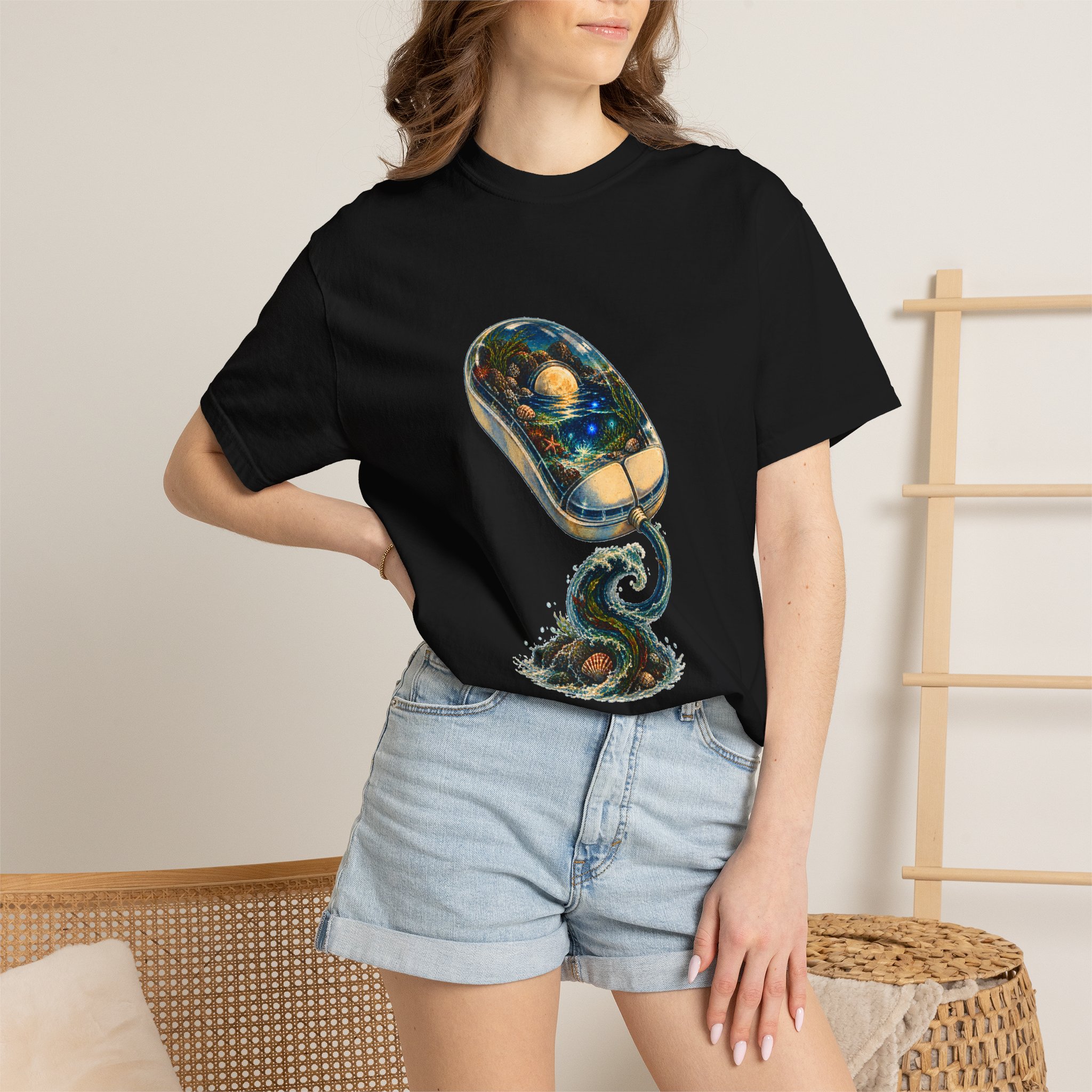 Tide Pool Mouse Graphic Tee - Image 4
