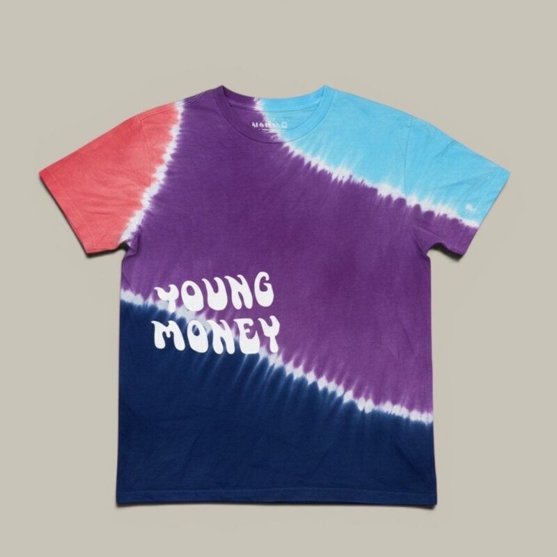 American Eagle x Young Money Tie Dye Graphic T-Shirt Size M 21" Pit to Pit